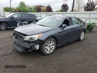 2016 Subaru Legacy Premium with VIN 4S3BNAC66G3052824, listed as a Copart auction lot 56033345 with 121,726 mi miles and Salvage title. Bid and sale history available at DreamBid. Image 1.