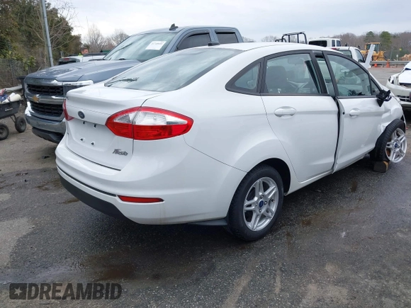 2017 Ford Fiesta SE with VIN 3FADP4BJ1HM163720, listed as a IAAI auction lot 41758353 with 49,169 mi miles. Bid and sale history available at carsss.com. Image 4.