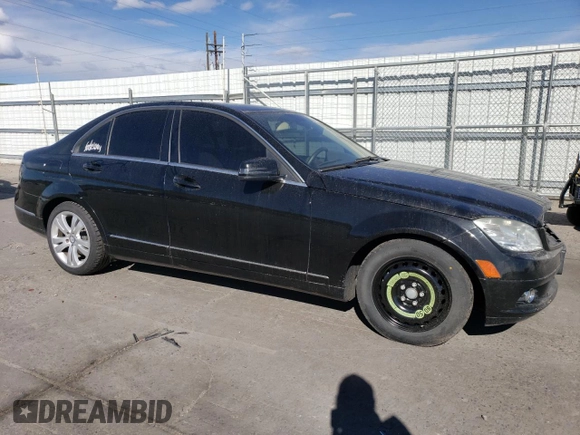 2011 Mercedes-Benz C 300 Sport with VIN WDDGF8BB1BR139794, listed as a Copart auction lot 54879965 with 108,713 mi miles and Salvage title. Bid and sale history available at DreamBid. Image 4.
