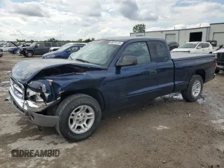2001 Dodge Dakota Sport with VIN 1B7GL22N31S318551, listed as a Copart auction lot 58915125 with 107,538 mi miles and Salvage title. Bid and sale history available at DreamBid. Image 1.