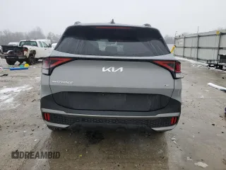 2024 Kia Sportage X-Line with VIN 5XYK6CDF3RG138923, listed as a Copart auction lot 45040805 with 18,725 mi miles and Salvage Title. Bid and sale history available at carsss.com. Image 6.