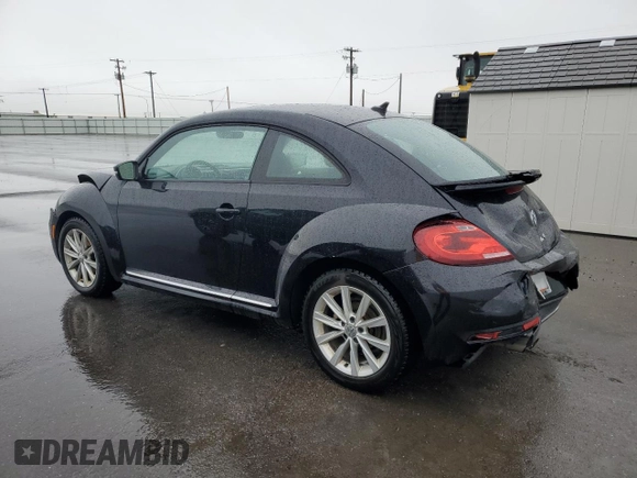 2017 Volkswagen Beetle SE with VIN 3VWJ17AT4HM630760, listed as a Copart auction lot 53664365 with 35,010 mi miles and Salvage Title. Bid and sale history available at DreamBid. Image 2.