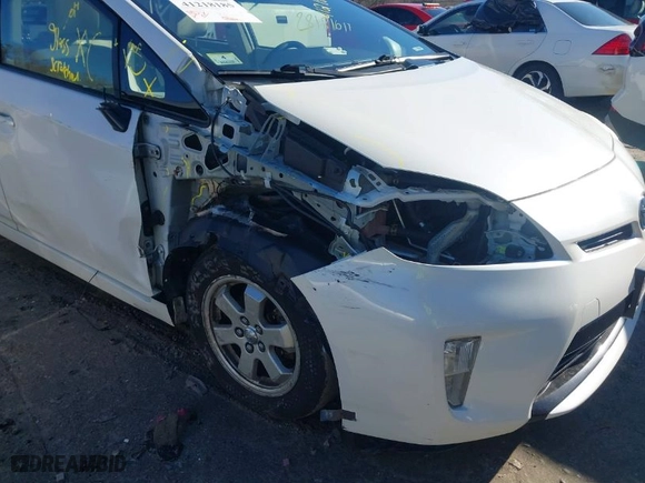 2012 Toyota Prius One with VIN JTDKN3DU7C5482692, listed as a IAAI auction lot 41218185 with 134,367 mi miles. Bid and sale history available at carsss.com. Image 6.