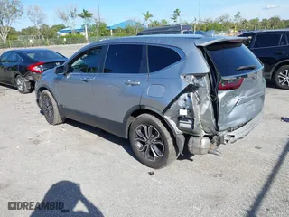 2020 Honda CR-V EX-L with VIN 7FARW1H82LE018273, listed as a IAAI auction lot 41230417 with 58,907 mi miles. Bid and sale history available at carsss.com. Image 3.