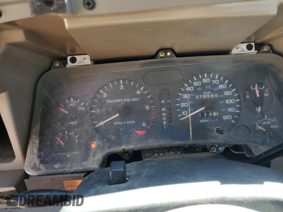 1996 Dodge 1500 z VIN 1B7HC13Y1TJ188317, wystawiony jako Copart lot #55630765 z przebiegiem 279 551 mil mil oraz Szkoda całkowita • Salvage title. Historia ofert i sprzedaży dostępna na DreamBid. Obrazek 9.