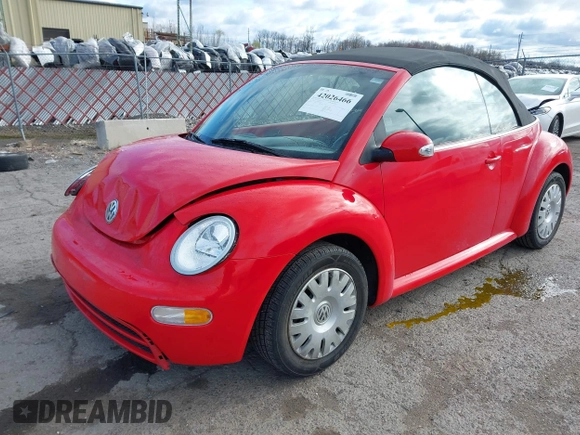 2004 Volkswagen Beetle GL with VIN 3VWBM31Y44M345213, listed as a IAAI auction lot 42026466 with 77,029 mi miles and . Bid and sale history available at DreamBid. Image 2.