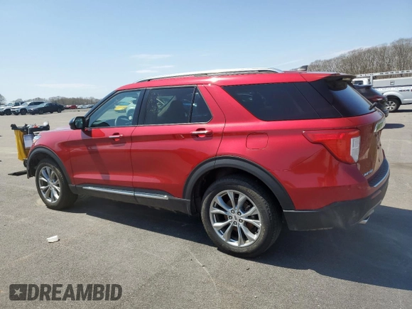 2023 Ford Explorer Limited with VIN 1FMSK8FH7PGB25914, listed as a Copart auction lot 54555315 with 34,275 mi miles and Clean Title. Bid and sale history available at carsss.com. Image 2.