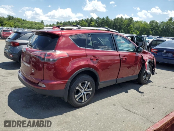 2018 Toyota RAV4 LE with VIN 2T3BFREVXJW838680, listed as a Copart auction lot 61452055 with 79,016 mi miles and Salvage title. Bid and sale history available at DreamBid. Image 3.