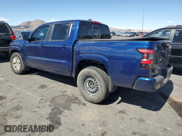 2022 Nissan Frontier S with VIN 1N6ED1EJXNN615051, listed as a Copart auction lot 54956615 with 46,826 mi miles and Salvage title. Bid and sale history available at DreamBid. Image 2.