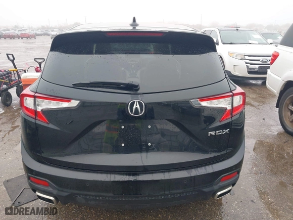2023 Acura RDX w/Technology Package with VIN 5J8TC1H52PL007388, listed as a IAAI auction lot 41405524 with 12,881 mi miles. Bid and sale history available at carsss.com. Image 17.