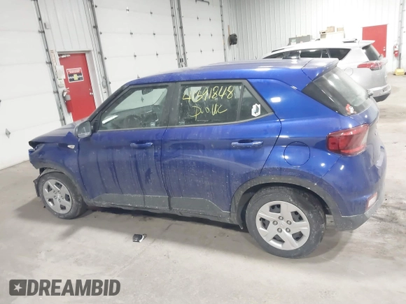 2020 Hyundai Venue SE with VIN KMHRB8A32LU027248, listed as a IAAI auction lot 41391848 with 85,417 mi miles and . Bid and sale history available at DreamBid. Image 14.