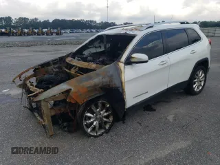 2015 Jeep Cherokee Limited with VIN 1C4PJLDS1FW584617, listed as a Copart auction lot 73677314 with Not Provided miles and Salvage Title. Bid and sale history available at DreamBid. Image 1.