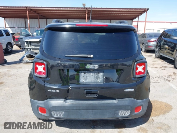 2018 Jeep Renegade Latitude with VIN ZACCJBBB8JPH98229, listed as a IAAI auction lot 41916788 with Not Provided miles and . Bid and sale history available at carsss.com. Image 16.