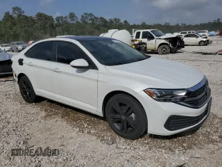 2023 Volkswagen Jetta SE with VIN 3VW7M7BU9PM022076, listed as a Copart auction lot 51915935 with 29,231 mi miles and Clean title. Bid and sale history available at DreamBid. Image 4.