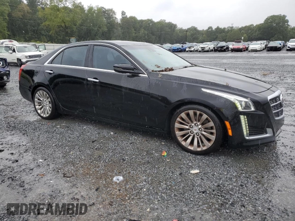 2014 Cadillac CTS Luxury RWD with VIN 1G6AR5SX4E0196780, listed as a Copart auction lot 68050504 with 83,140 mi miles and Salvage Title. Bid and sale history available at carsss.com. Image 4.