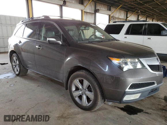 2010 Acura MDX with VIN 2HNYD2H29AH533769, listed as a Copart auction lot 49203775 with 175,045 mi miles and Salvage Title. Bid and sale history available at carsss.com. Image 4.