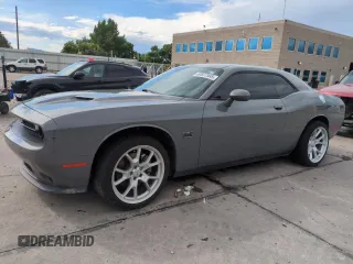 2017 Dodge Challenger T/A Plus with VIN 2C3CDZBT5HH624515, listed as a Copart auction lot 60827505 with 135,190 mi miles and Salvage title. Bid and sale history available at DreamBid. Image 1.