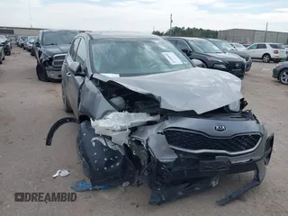 2020 Kia Sportage LX with VIN KNDPM3AC5L7720838, listed as a IAAI auction lot 41458808 with 52,689 mi miles and . Bid and sale history available at DreamBid. Image 1.