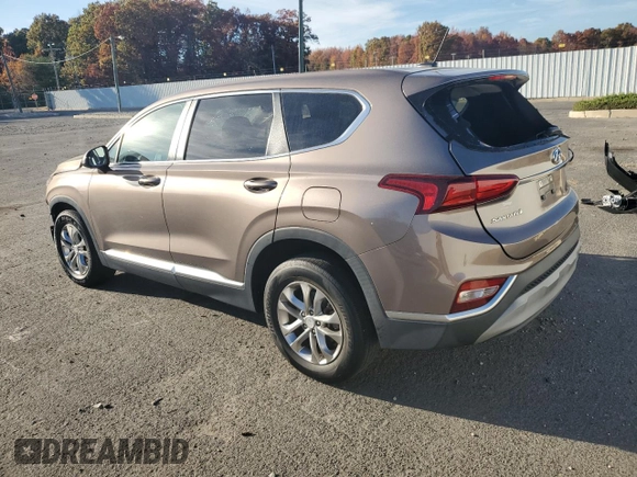 2020 Hyundai Santa Fe SE with VIN 5NMS23AD4LH180853, listed as a Copart auction lot 77830584 with 0 mi miles and Salvage Title. Bid and sale history available at carsss.com. Image 2.