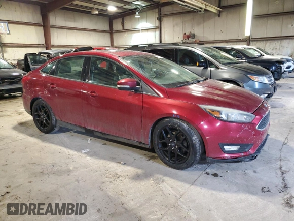 2016 Ford Focus SE with VIN 1FADP3F29GL239360, listed as a Copart auction lot 46023405 with 142,210 mi miles and Salvage Title. Bid and sale history available at carsss.com. Image 4.