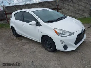 2016 Toyota Prius c One with VIN JTDKDTB34G1121639, listed as a IAAI auction lot 41890180 with NaN miles. Bid and sale history available at carsss.com. Image 1.