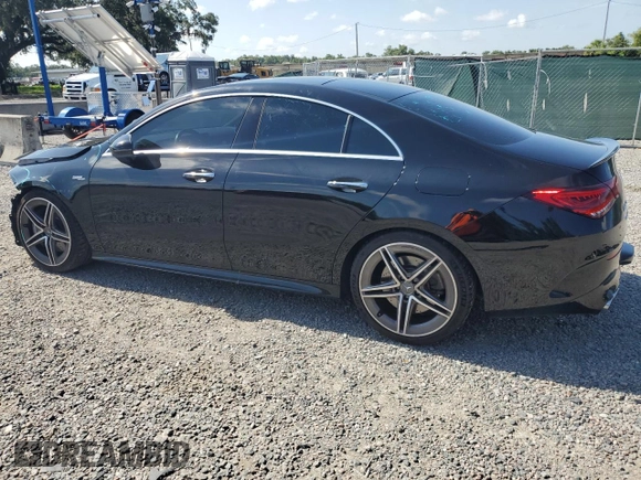 2021 Mercedes-Benz CLA 45 AMG with VIN W1K5J5DB3MN196008, listed as a Copart auction lot 61293884 with 31,051 mi miles and Salvage Title. Bid and sale history available at DreamBid. Image 2.