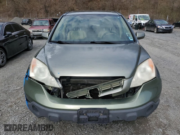 2007 Honda CR-V EX-L with VIN JHLRE48727C084402, listed as a Copart auction lot 52412135 with 177,215 mi miles and Salvage Title. Bid and sale history available at carsss.com. Image 5.