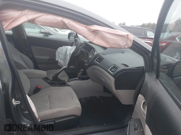 2013 Honda Civic LX with VIN 19XFB2F58DE282839, listed as a IAAI auction lot 41697629 with 123,766 mi miles and . Bid and sale history available at DreamBid. Image 5.