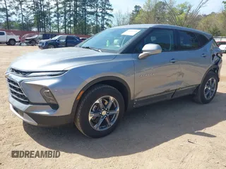 2025 Chevrolet Blazer LT with VIN 3GNKBHR48SS144860, listed as a IAAI auction lot 41851535 with 6,886 mi miles and . Bid and sale history available at DreamBid. Image 17.