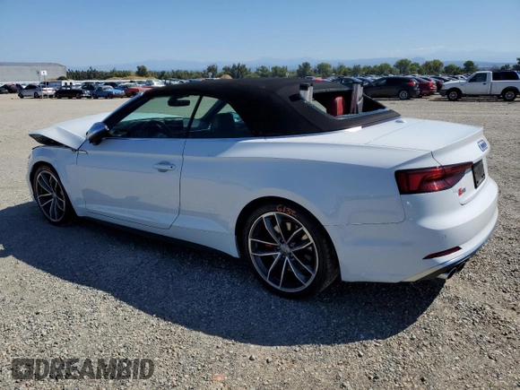 2018 Audi S5 Premium Plus z VIN WAUY4GF57JN012912, wystawiony jako Copart lot #66726403 z przebiegiem 44 438 mil mil oraz . Historia ofert i sprzedaży dostępna na DreamBid. Obrazek 2.