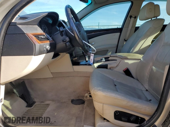 2009 BMW 5 Series 528i with VIN WBANU53589C123021, listed as a Copart auction lot 41769955 with 110,715 mi miles and Salvage Title. Bid and sale history available at carsss.com. Image 7.