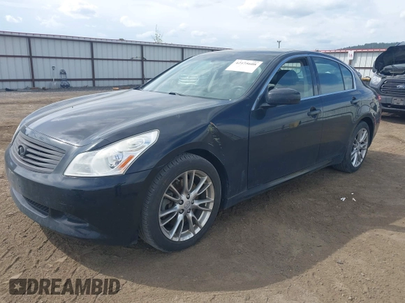 2007 Infiniti G35 Sedan Journey with VIN JNKBV61E47M708504, listed as a IAAI auction lot 42075608 with 185,868 mi miles. Bid and sale history available at carsss.com. Image 2.