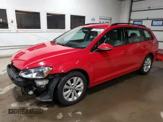 2017 Volkswagen Golf SportWagen S with VIN 3VW017AU9HM510909, listed as a Copart auction lot 81958244 with 144,439 mi miles and Salvage Title. Bid and sale history available at carsss.com. Image 1.