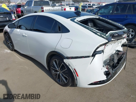 2024 Toyota Prius LE with VIN JTDACAAU1R3016240, listed as a IAAI auction lot 41169729 with 79,725 mi miles. Bid and sale history available at carsss.com. Image 3.