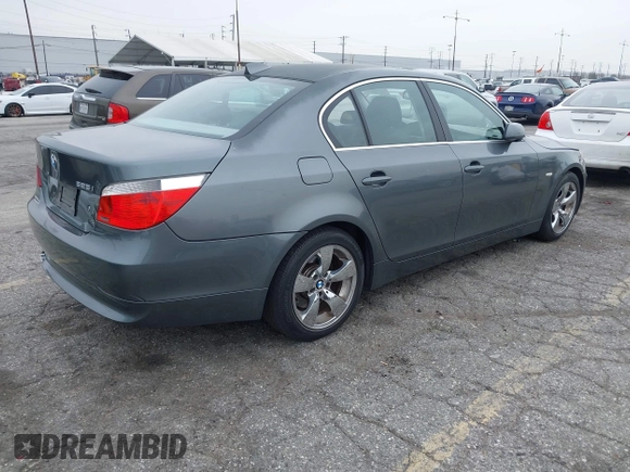 2006 BMW 5 Series 525i with VIN WBANE53566CK82421, listed as a IAAI auction lot 41729917 with 94,666 mi miles and . Bid and sale history available at carsss.com. Image 4.