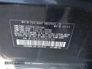 2013 Subaru Impreza Special Sports Limited с VIN JF1GPAS63D2837391, выставлен на аукционе IAAI как лот 41025623 с пробегом 122 571 миль миль и . История ставок и продаж доступна на DreamBid. Изображение 7.