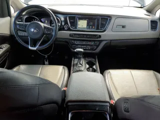 2018 Kia Sedona SX-L with VIN KNDME5C12J6379862, listed as a Copart auction lot 50161965 with 95,799 mi miles and Salvage Title. Bid and sale history available at carsss.com. Image 8.