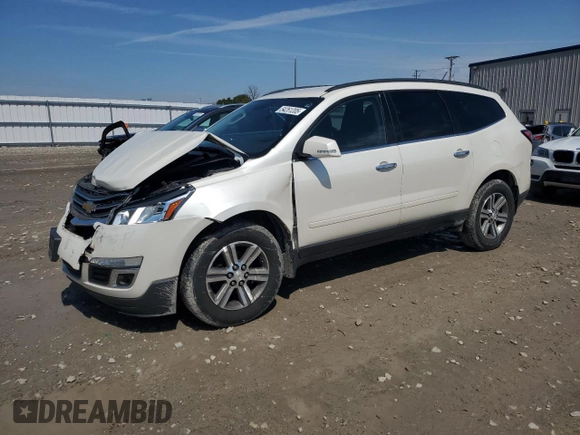 2015 Chevrolet Traverse LT with VIN 1GNKVGKD9FJ161931, listed as a Copart auction lot 54261205 with Not Provided miles and Non Repairable. Bid and sale history available at DreamBid. Image 1.