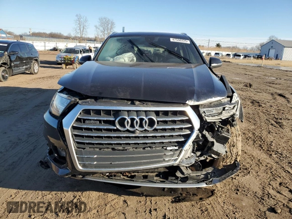 2017 Audi Q7 Premium Plus with VIN WA1LAAF76HD024676, listed as a Copart auction lot 47550225 with 84,920 mi miles and Salvage Title. Bid and sale history available at carsss.com. Image 5.