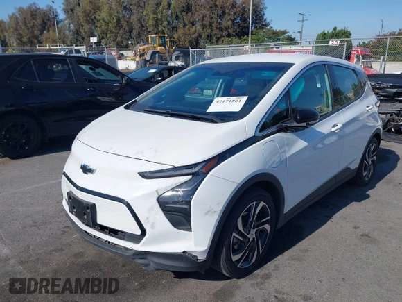 2023 Chevrolet Bolt EV 2LT with VIN 1G1FX6S09P4173162, listed as a IAAI auction lot 42171801 with 22,710 mi miles and . Bid and sale history available at DreamBid. Image 17.