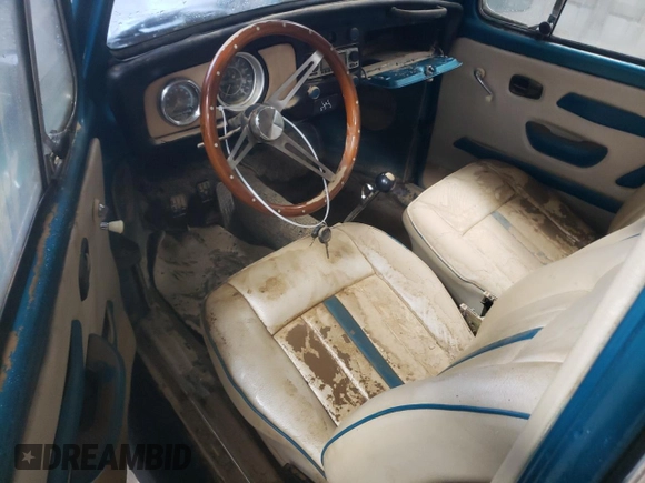 1970 Volkswagen Beetle with VIN 1102596488, listed as a Copart auction lot 79020114 with 50,115 mi miles and Salvage Title. Bid and sale history available at DreamBid. Image 8.