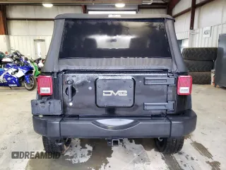 2013 Jeep Wrangler Rubicon with VIN 1C4BJWCG1DL584611, listed as a Copart auction lot 71536944 with 142,975 mi miles and Salvage title. Bid and sale history available at DreamBid. Image 6.