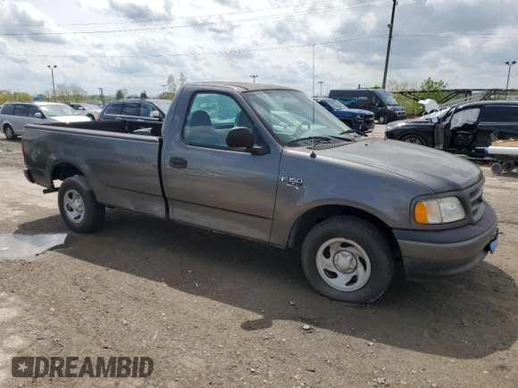 2003 Ford F-150 XL with VIN 1FTRF17263NB74956, listed as a Copart auction lot 55093555 with 73,664 mi miles and Clean Title. Bid and sale history available at DreamBid. Image 4.