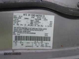 2008 Ford Explorer Sport Trac XLT с VIN 1FMEU31E58UA28088, выставлен на аукционе IAAI как лот 41966949 с пробегом 296 131 миль миль и . История ставок и продаж доступна на DreamBid. Изображение 9.