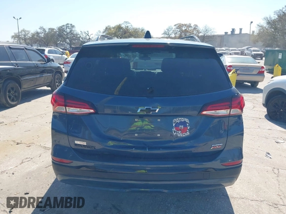 2024 Chevrolet Equinox RS with VIN 3GNAXMEG9RL181331, listed as a IAAI auction lot 41711779 with 15,405 mi miles and . Bid and sale history available at DreamBid. Image 16.