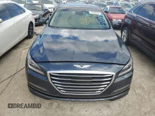 2017 Genesis G80 Ultimate with VIN KMHGN4JF4HU200082, listed as a Copart auction lot 77089784 with 63,158 mi miles and Non Repairable. Bid and sale history available at DreamBid. Image 5.