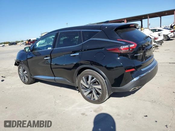 2024 Nissan Murano SL z VIN 5N1AZ2CJ0RC113044, wystawiony jako Copart lot #80896484 z przebiegiem 14 502 mil mil oraz Szkoda całkowita • Salvage title. Historia ofert i sprzedaży dostępna na DreamBid. Obrazek 2.