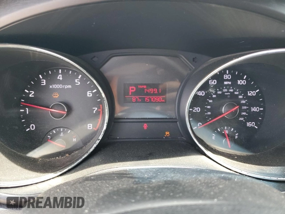 2016 Kia Sedona LX with VIN KNDMB5C16G6142339, listed as a Copart auction lot 54047275 with 157,090 mi miles and Salvage Title. Bid and sale history available at carsss.com. Image 9.