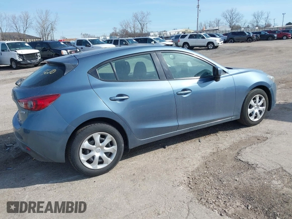 2015 Mazda 3 i Sport with VIN 3MZBM1K77FM181663, listed as a IAAI auction lot 41903610 with 200,618 mi miles and . Bid and sale history available at DreamBid. Image 4.