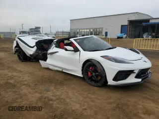 2021 Chevrolet Corvette 3LT z VIN 1G1YC2D48M5102649, wystawiony jako Copart lot #45245515 z przebiegiem Nie podano mil oraz Szkoda całkowita • Salvage title. Historia ofert i sprzedaży dostępna na DreamBid. Obrazek 4.